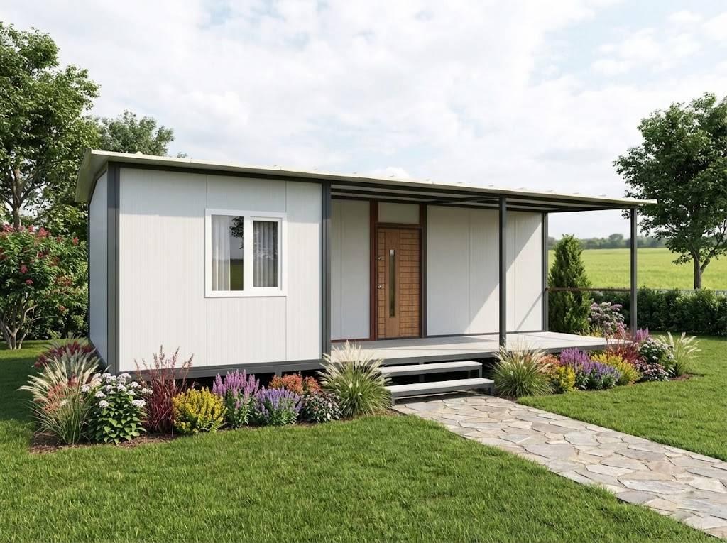 1+1 L Modül — 48 m² modüler ev